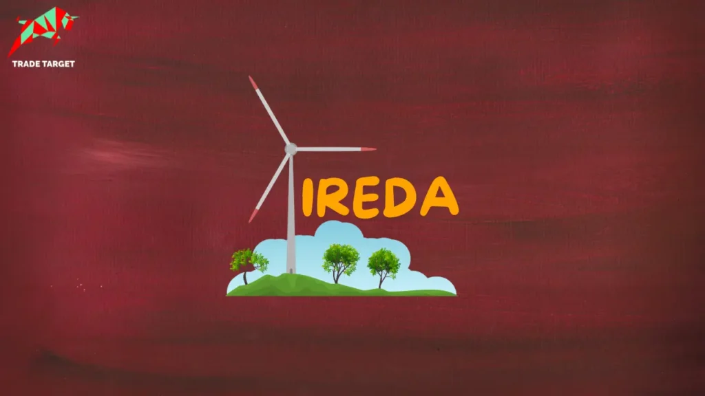 A striking red background features the ireda logo, showcasing the brand's visual identity effectively.