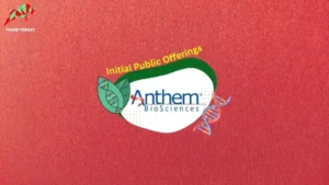 Logo for Anthem BioSciences, a biotechnology company, with text "Initial Public Offerings" and DNA helix imagery.