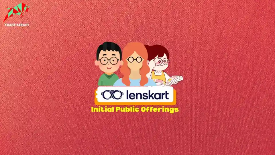 Financial chart displaying the Lenskart Solutions IPO GMP, Grey Market Premium Today trend and the estimated listing price for investors.