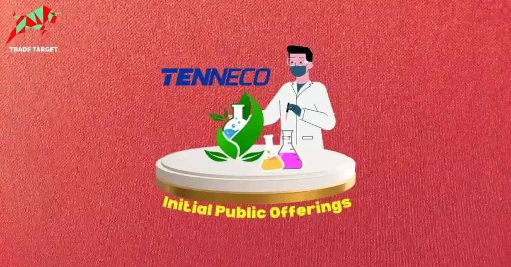 Chart showing the latest Grey Market Premium trends for the Tenneco Clean Air IPO GMP Today release.