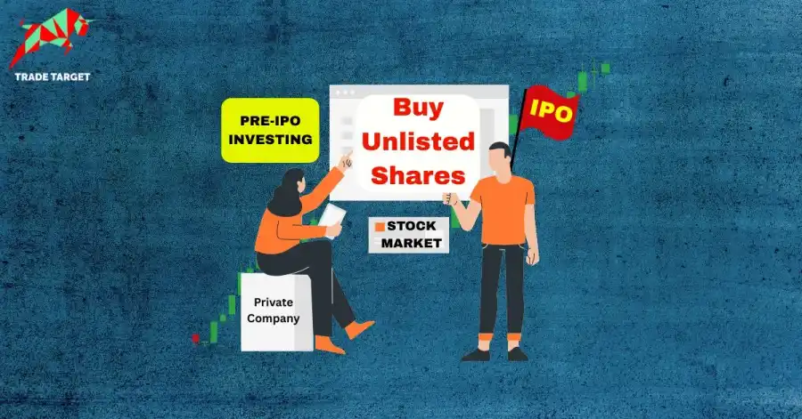 Investors analyzing private data and market trends to learn how to buy unlisted shares before a stock market IPO launch.